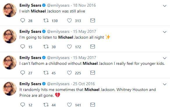 Emily Sears Michael Jackson