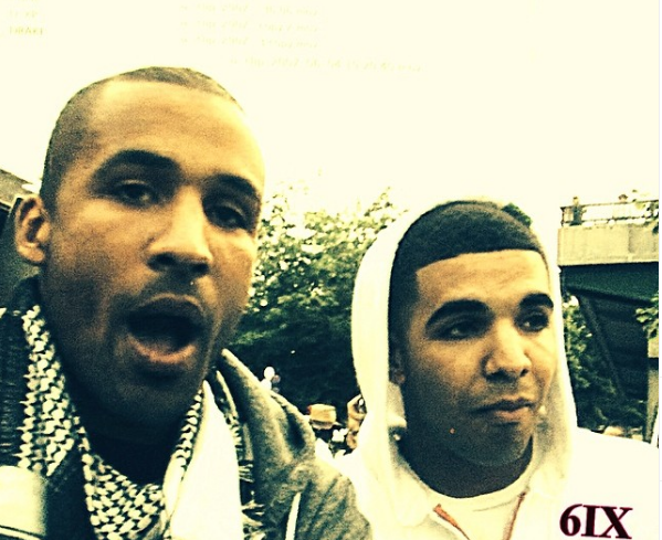 Matte Babel picture with Drake in 2007.