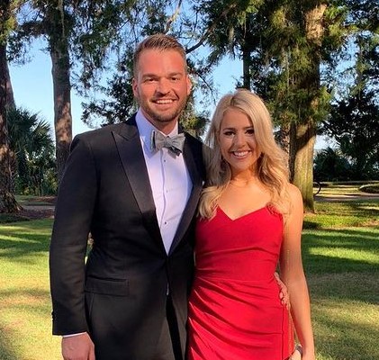 In Photos: Trey Mancini and his wife Sara Perlman glam up to join